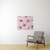 インと陽のシームレスパターン、繰り返しスピリチュアル タペストリー (インサイチュ(横))