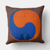 インと陽の記号（韓国） クッション (裏面)