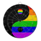 インとLGBT ダーツボード (正面)