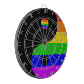 インとLGBT ダーツボード (正面左)