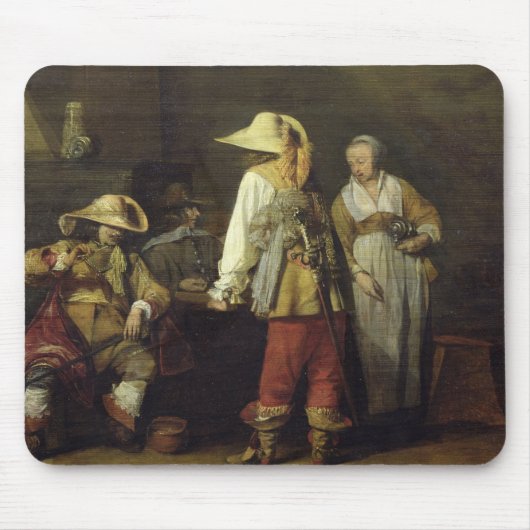 インのインテリア、1636年 マウスパッド (正面)