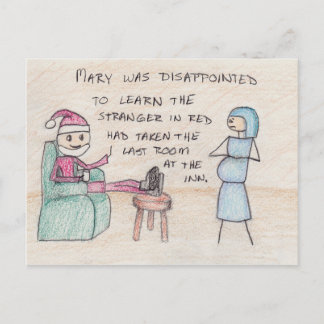 "インの部屋無し"の郵便はがき ポストカード