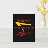 インアウトNインアウェイズトランプ カード (黄色い花)