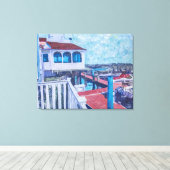 インアットサマースポイント キャンバスプリント (インサイチュ (ウッドフロア))