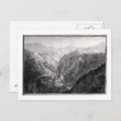 インアットデビルズブリッジからのシーンと秋 ポストカード (正面/裏面)