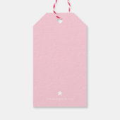 インエラメリーートレンディーフレンドシップブレスレットクリスマス ギフトタグ (裏面)