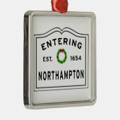 インエントノーサンプトンマサチューセッツ金属オーナメント メタルオーナメント (右)