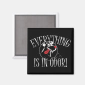 インオードスカンク マグネット (正面/裏面)