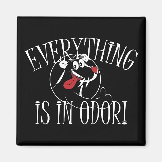 インオードスカンク マグネット (正面)