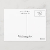 インカのペルー ポストカード (裏面)