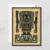 インカの戦士の神 ポストカード (正面/裏面)