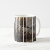 インカの戦士パネル コーヒーマグカップ (正面右)