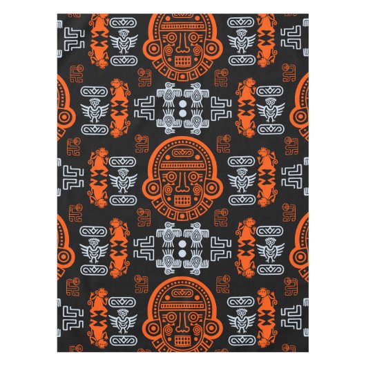 インカアステカホームデコル テーブルクロス (正面)