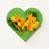 インカエレガントスのユリ ノートブック (裏面)