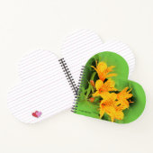 インカエレガントスのユリ ノートブック (内部)