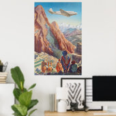 インカスヴィンテージ旅行ポスターのペルー ポスター (ホームオフィス)