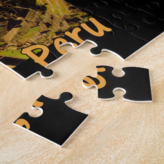 インカトレイルをハイキング – マチュピチュ ジグソーパズル (側面)