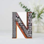 インカフォントN字 ポストカード (スタンド正面)