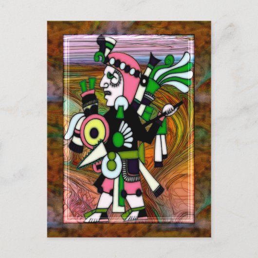 インカフォークアー伝統的ト ポストカード (正面)