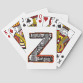 インカレターZ芸術的フォントトランプ トランプ (裏面)