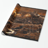 インカレッモダンセント建築士都エレガント市     ラッピングペーパー (アンロールド)