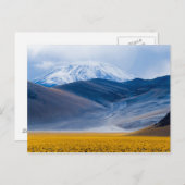インカワシ山(イカフワシ山)、アルゼンチン ポストカード (正面/裏面)