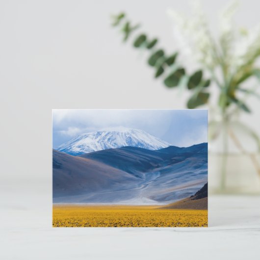 インカワシ山(イカフワシ山)、アルゼンチン ポストカード (スタンド正面)