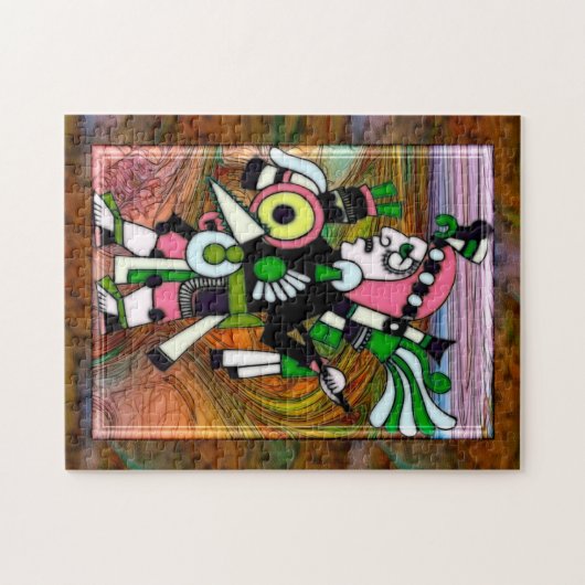 インカンフォークアー伝統的ト ジグソーパズル (横)