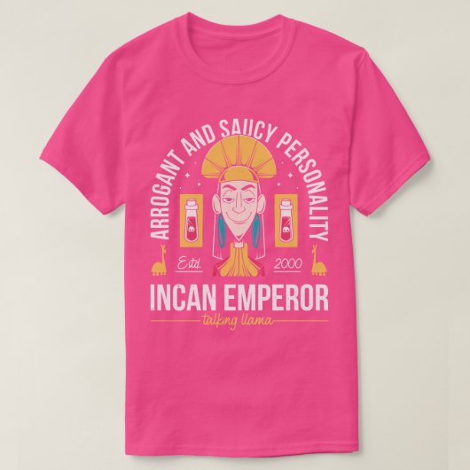 インカン皇帝 Tシャツ (デザイン正面)