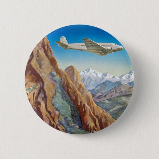 インカ人のペルー 缶バッジ (正面)