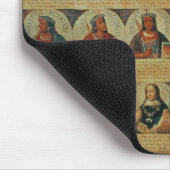 インカ人の定規および彼らのスペイン人の系図学 マウスパッド (コーナー)