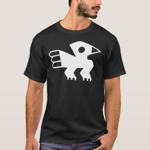 インカ人の鳥の記号のTシャツの白 Tシャツ