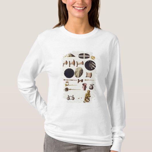 インカ人用具および人工物、「Le Costumeからのペルー、 Tシャツ (正面)