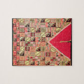 インカ人「ポンチョ」、ボリビア、c.1500 (ウール) ジグソーパズル (横)