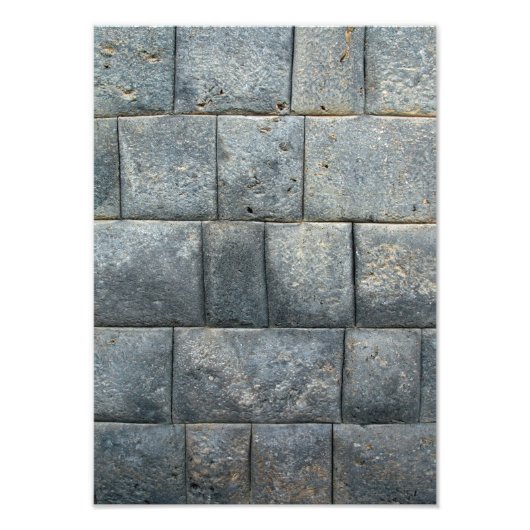 インカ壁 フォトプリント            (正面)