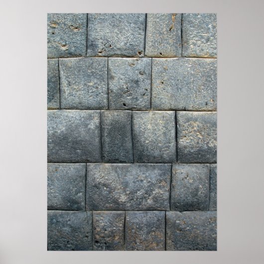 インカ壁 ポスター (正面)