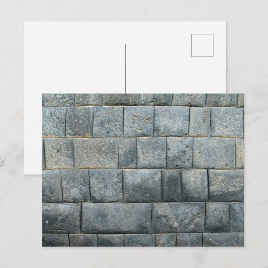 インカ壁 ポストカード (正面/裏面)