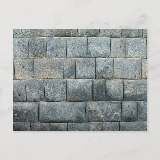 インカ壁 ポストカード (正面)