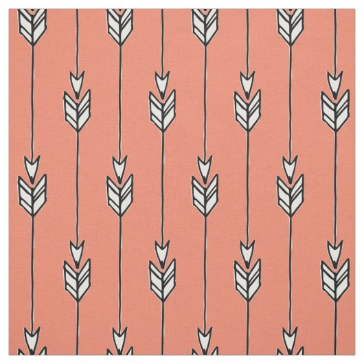 インカ民族のボホ族の矢印フォークデザイン ファブリック (見本)