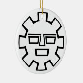 インカ神 セラミックオーナメント (右)
