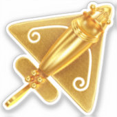 インカ航空機 シール (正面)