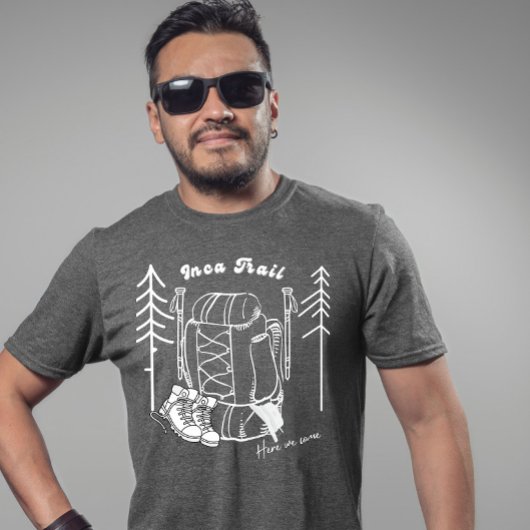 「インカ・トライ：我々は来」ハイカー Tシャツ