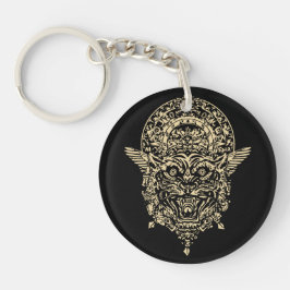 インカ&マヤ猫の遺物：神秘的な伝説 キーホルダー