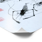 インキの種中国のの絵画海老 フォトプリント            (角)