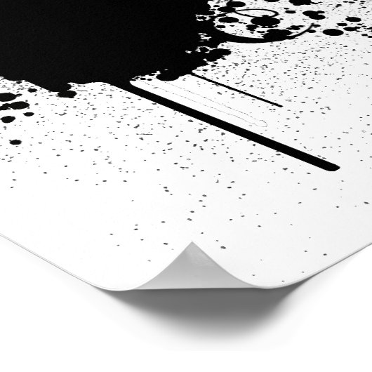 インキカラス ポスター (角)