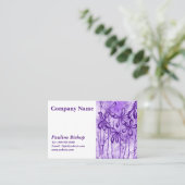 インキフラワーズ名刺 名刺 (スタンド正面)