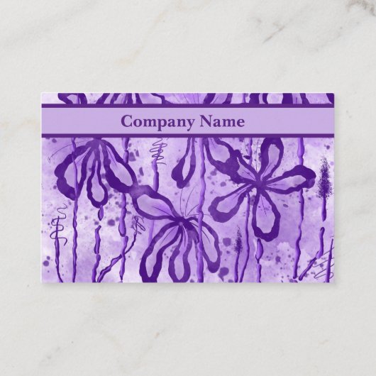 インキフラワーズ名刺 名刺 (裏面)