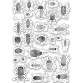 インキムシ及び甲虫 シール