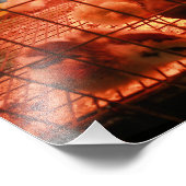 インキュベ生まれたばかりのータのケージ内のベビーの雛 フォトプリント            (角)