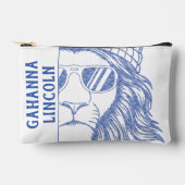 インキライオンマスコットスクール卒業年 アクセサリーポーチ (正面)